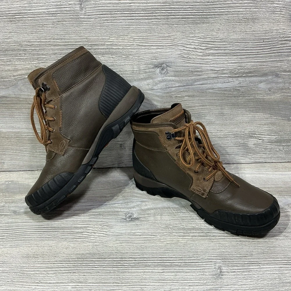 Merrell Men's Boots Canteen Brown J42043 Lace Up Outdoor Select Dry WP Size 12